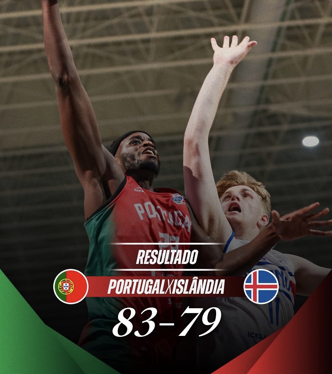 热身赛葡萄牙83-79险胜冰岛，克塔12分7篮板正负值+16